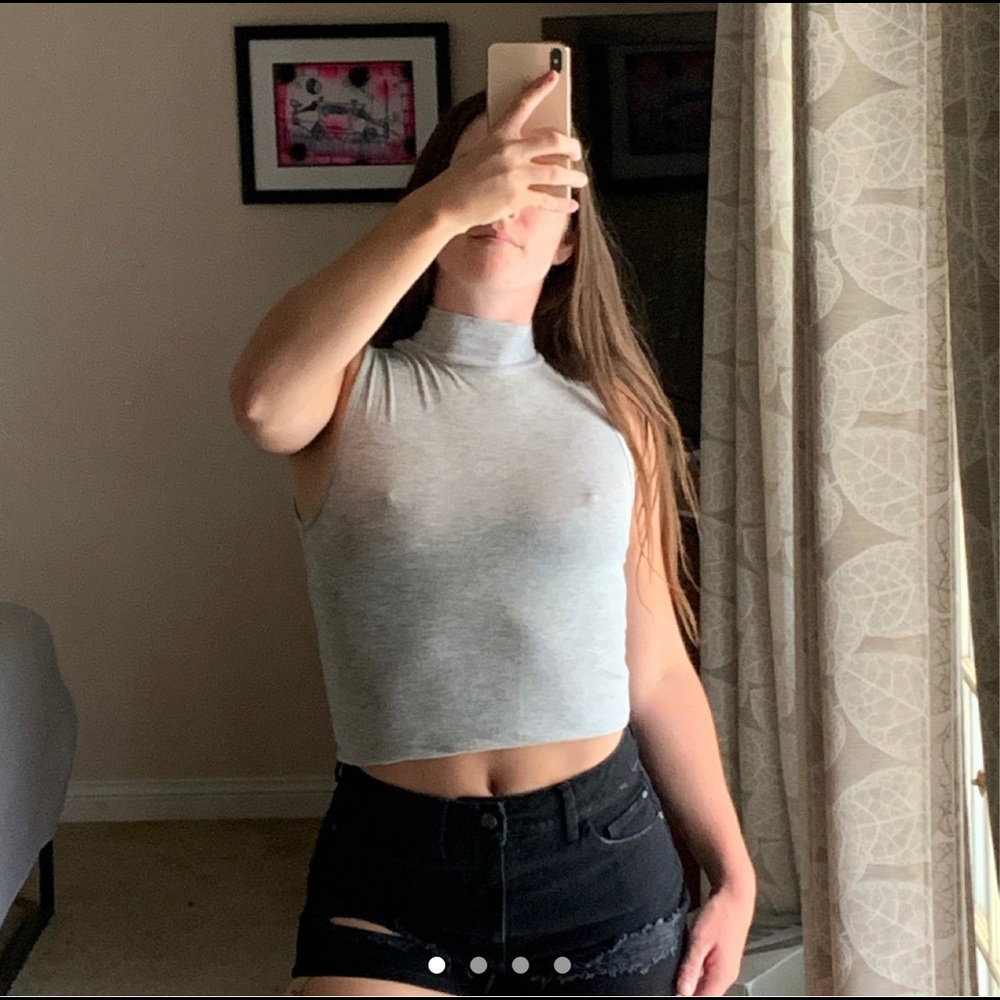 ✨mock neck top✨